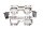Kamaxellager cylinderhuvud klämfäste BMW F 650 GS Dakar R13 0176 00-03