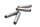 Taqué, taqué hidráulico, árbol de levas, tren de válvulas, juego de 4 BMW R 1150 GS R21 0415 99-04