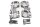 Knastaksellejeblok topstykke BMW G 650 Xcountry E65X 0164 K15 07-10