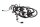 Hovedledningsnet, sikringsboks, stik BMW G 650 Xcountry E65X 0164 K15 07-10