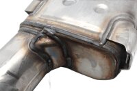 Udstødningsmanifold, udstødningssystem, lyddæmper, undervogn Yamaha XSR 900 A 23-23