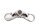 Lower fork bridge, steering head clamp guide BMW R 1200 GS K25 0307 R12 04-07