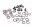 Bromsskivskruvsats fram vänster höger BMW K 1200 S K40 K12S 0581 05-08
