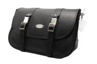 MCJ lockable motorcycle leather saddlebag Harley Davidson...