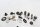 Kit de vis, matériel de montage pour garniture BMW R 1150 GS R21 0415 99-04