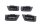 Luggage rack rubber buffers rear pannier holder BMW R 1200 GS K25 0307 R12 04-07