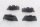 Luggage rack rubber buffers rear pannier holder BMW R 1200 GS K25 0307 R12 04-07