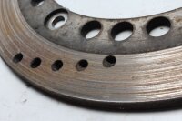 Disco de freno trasero, perforado, macizo, 6,4 mm Honda ST 1100 Pan European SC26 90-01
