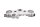 Klemmer til øvre gaffelbro BMW G 650 Xcountry E65X 0164 K15 07-10