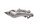 Schwinge Achsaufnahme Hinterradaufnahme hinten BMW K 1200 S K40 K12S 0581 05-08