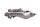 Schwinge Achsaufnahme Hinterradaufnahme hinten BMW K 1200 S K40 K12S 0581 05-08