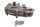 Pompe à eau, corps de pompe, pompe de refroidissement BMW K 1200 S K40 K12S 0581 05-08