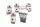 Stuurverhoger verlengblok klem BMW R 1200 R R1ST K27 0400 11-14