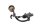 Bakre bromspump, hydraulisk huvudcylinder BMW K 1200 S K40 K12S 0581 05-08