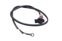 Conexión del ojal del cable positivo de la...