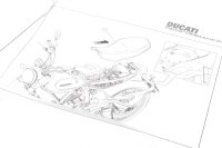 Bagagebærer, cykelholder, bagerste loft Ducati Scrambler 803 Desert Sled 18-18