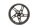 Jante de roue avant, roue moulée, 5 rayons à lavant BMW R 1100 S 259 0422 R2S 98-05