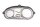 Tachorahmen Instrumentenabdeckung BMW F 650 GS Dakar R13 0176 00-03