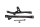 Front frame reinforcement, antler cross brace BMW R 1200 GS K25 0307 R12 04-07
