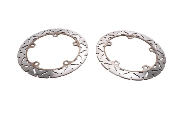Discos de freno perforados, delantero izquierdo y derecho, juego BMW R 1200 GS K25 0307 R12 04-07