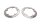 Discos de freno perforados, delantero izquierdo y derecho, juego BMW R 1200 GS K25 0307 R12 04-07