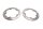 Discos de freno perforados, delantero izquierdo y derecho, juego BMW R 1200 GS K25 0307 R12 04-07