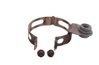 Support déchappement, fixation, collier de serrage...