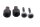Lenkergewichte Satz Lenkerenden Lenkerabschluss BMW R 1200 GS K25 0307 R12 04-07