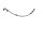 Front lower brake line, steel braided BMW R 1200 R R1ST K27 0400 11-14