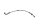 Front lower brake line, steel braided BMW R 1200 R R1ST K27 0400 11-14