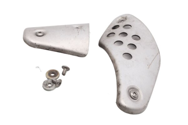 Auspuff Hitzeschild Schutzblech links gelocht BMW F 650 GS Dakar R13 0176 00-03