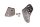 Auspuff Hitzeschild Schutzblech links gelocht BMW F 650 GS Dakar R13 0176 00-03
