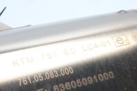Uitlaatdemper, uitlaatgeluiddemper, geluiddemper, einddemper KTM SMC 690 RA 20-20