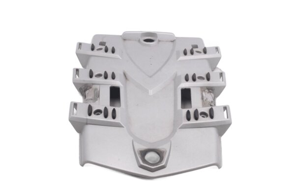 Bagerste øvre bagagebærerplade, sølv BMW R 1200 GS K25 0307 R12 04-07