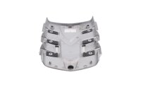 Bagerste øvre bagagebærerplade, sølv BMW R 1200 GS K25 0307 R12 04-07