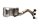 Uitlaatsysteem, uitlaatspruitstuk, geluiddemper, hitteschild Yamaha MT-09 850 A 22-22