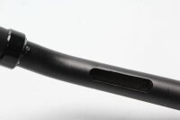 Zwart stuur, 25,4 mm x 31,8 mm, taps toelopend, kabelgeleiding Lenker universell