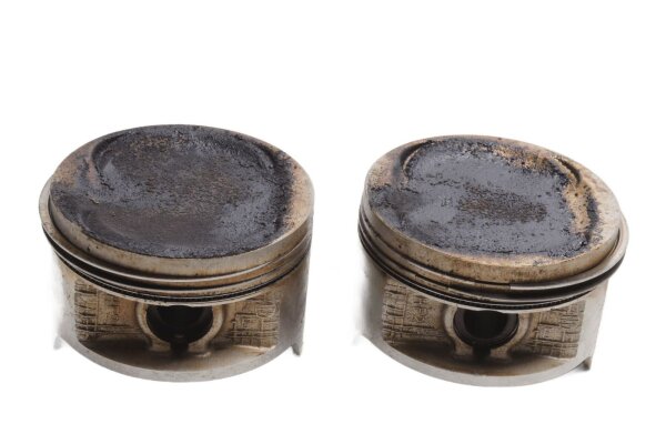 Par de pistones, cilindro izquierdo, aros de pistón Honda ST 1100 Pan European SC26 90-01