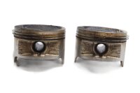 Par de pistones, cilindro izquierdo, aros de...