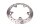 Rear brake disc, drilled, ABS system, 4.8mm BMW K 1200 S K40 K12S 0581 05-08