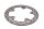 Rear brake disc, drilled, ABS system, 4.8mm BMW K 1200 S K40 K12S 0581 05-08