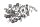 Engine mounting screw set BMW F 650 GS Dakar R13 0176 00-03