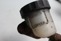 Höger fotstödsenhet, bromspedal, behållare Honda ST 1100 Pan European SC26 90-01