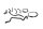 Ensemble de tuyaux de ventilation, tuyau de carburant BMW K 1200 S K40 K12S 0581 05-08