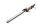 Linker vorkpoot, bevestiging voorwiel Suzuki GSF 1200 S Bandit WVA9/S 01-05