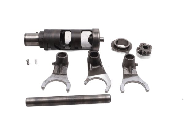 Arbre de sélection, fourchettes de sélection, tambour de sélection Suzuki GSF 1200 S Bandit WVA9/S 01-05