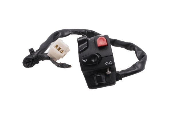 Left handlebar switch: horn, turn signals, lights BMW G 650 Xcountry 0141 E65X K15 07-10