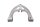 Forreste svingarm, wishbone-ophæng BMW R 1200 GS K25 0307 R12 04-07