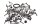 Engine bolts, complete screw set BMW R 1200 R R1ST K27 0400 11-14
