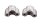 Handlebar riser clamp pair Suzuki GSF 1200 S Bandit WVA9/S 01-05